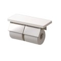 TOTO　YH403FW　棚付紙巻器 マットタイプ メタル製(棚 木製) [■]