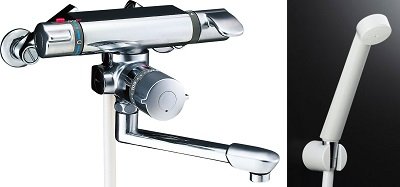 画像1: 水栓金具 INAX/LIXIL　BF-7140TSD　シャワーバス水栓 浴槽・洗い場兼用 サーモスタット付 定量止水付 一般地 逆止弁付 [★]