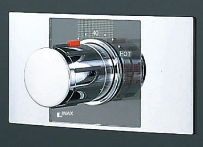 画像1: 水栓金具 INAX/LIXIL　BF-25T　埋込型シャワーバス・シャワーセット パブリック向け サーモスタット混合水栓 一般地 逆止弁付  受注生産品 [★§]