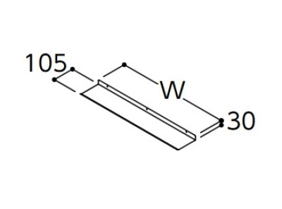 画像1: TOTO 化粧棚 【LCWB075GGG1G】 サクア 間口750 [♪■]