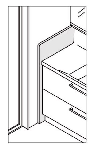 画像1: TOTO 別売品・オプション 【LO160】 エンドパネル(化粧台用) [♪■]