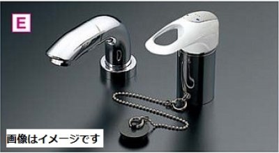 画像1: TOTO 水栓金具 洗面所用水栓　TL834EGRZ　取替用シングル混合水栓 台付シングル混合水栓（ホース付きタイプ） 寒冷地用[■]