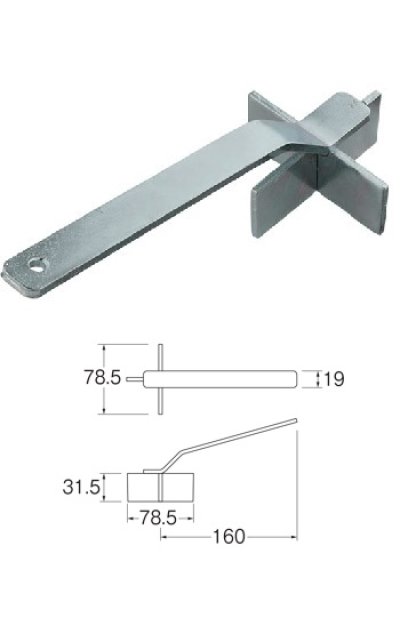 画像1: 水栓金具 三栄水栓　R3712　流し排水栓締付工具 止水栓キー・スパナ・レンチ