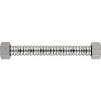 水栓金具 三栄水栓　T157-13X450-A　SUSナット付フレキチューブ
