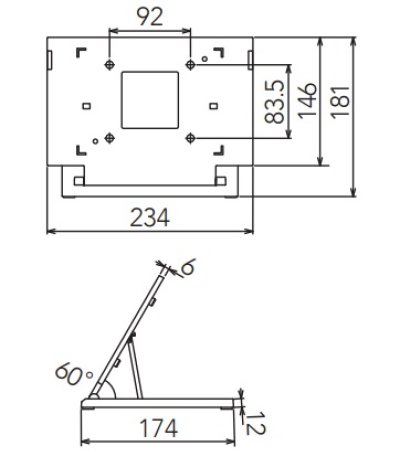 画像2: インターホン アイホン　JPW-S　卓上スタンド [∽]