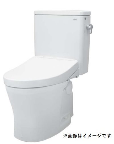 画像1: TOTO　CS597BP+SH598BA　パブリックコンパクト便器 タンク式 壁排水 一般地 排水心120mm 掃除口なし 手洗いなし/ふた固定なし [♪■]