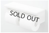 【在庫あり】トイレ関連 TOTO 【 YH650 ♯NW1 】 棚付二連紙巻器 樹脂製 ホワイト [☆]