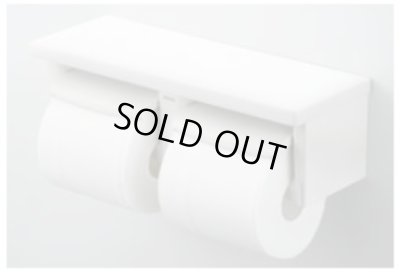 画像1: 【在庫あり】トイレ関連 TOTO 【 YH650 ♯NW1 】 棚付二連紙巻器 樹脂製 ホワイト [☆]