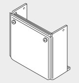 ガス給湯器 部材 リンナイ　WOP-D101(K)-650　配管カバー [■]