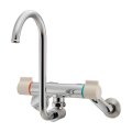 水栓金具 カクダイ　128-111　2ハンドル混合栓(折りたたみ式)