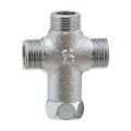 水栓金具 カクダイ　617-313-13　ナットつきクロス継手 [□]