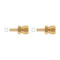 水栓金具 カクダイ　416-445　ペア耐熱管部品セット 10A [□]