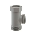 水栓金具 カクダイ　455-501-40　流し台排水栓チーズ [□]
