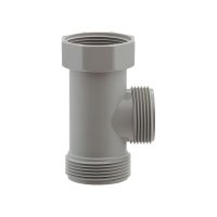 水栓金具 カクダイ　455-501-40　流し台排水栓チーズ [□]