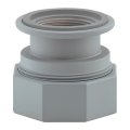 水栓金具 カクダイ　458-417-40　流し台用塩ビ変換アダプター [□]