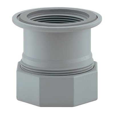 画像1: 水栓金具 カクダイ　458-417-50　流し台用塩ビ変換アダプター [□]