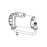 INAX/LIXIL トイレ関連部材　CWA-282　シャワートイレ用 低流動圧対応ブースター(後付用) [◇]
