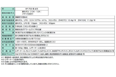 画像2: 新コスモス　XP-702IIIai-B　可燃性ガス探知機 熱線型半導体式 都市ガス事業者向け [◎【本州四国送料無料】]