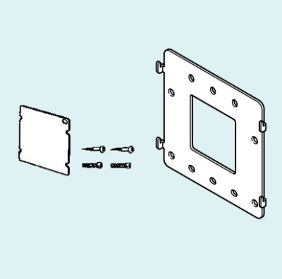 画像1: ガス給湯器 部材リンナイ　RU-FFKC-V4　操作部カバーセット [■]