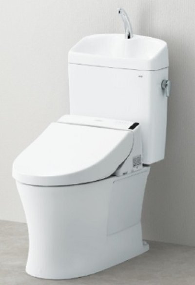 画像1: TOTO ピュアレストQR 【CS232B+SH233BA】 組み合わせ便器 一般地 床排水 排水心200mm 手洗あり(便座別売) [♪■]