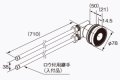 給湯器 部材 ノーリツ 【循環アダプターJX-TL700 0709094】
