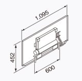 給湯器 部材 ノーリツ 【暖房エプロン 11/D-SW-1 0709366】 バスイング(GTS)専用部材 1100mmタイプ用 [♪]