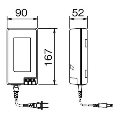 画像2: アイホン　PS-1208A　LEFシステム専用 電源アダプター [∽]