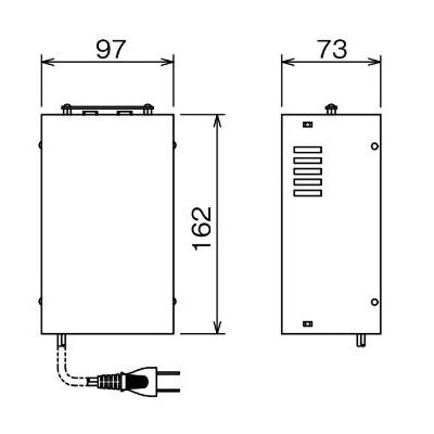 画像2: アイホン　PS-12A　電源アダプター [∽]