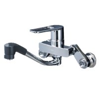 KVK　MSK110KZERFKT　シングルレバー式シャワー付混合栓 楽付王 eレバー 寒冷地用