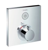 セラトレーディング　HG15762S　Shower Select サーモスタット式埋込形湯水混合栓カバー部(止水機能付) クロム [♪]