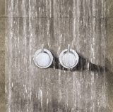 セラトレーディング　VL052-60　Vola 温度調節ハンドル(バス用) ブラッククロム 受注生産品 [♪§]