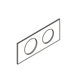 セラトレーディング　VL5002-16　Vola 角台座(ハンドル用) クロム 受注生産品 [♪§]