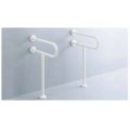 INAX/LIXIL　KF-312AE70J　トイレ関連 洗面器用手すり 壁床固定式 樹脂被覆タイプ D700 左右2本セット [◇]