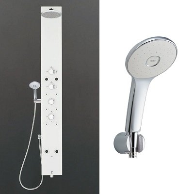 画像1: INAX/LIXIL　BF-W11TNLSLB/WC　シャワーパネル アクアネオ 逆止弁付 寒冷地用 オフホワイト 受注生産品 [◇]