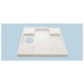 INAX/LIXIL　PF-6464AC/FW1-BL　洗濯機パン BL認定品 中央排水 トラップ別売 FW1ホワイト[◇]