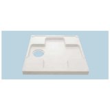 INAX/LIXIL　PF-6464AC/FW1-BL　洗濯機パン BL認定品 中央排水 トラップ別売 FW1ホワイト[◇]