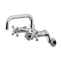 水栓金具 カクダイ 124-107 2ハンドル混合栓