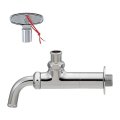 水栓金具 カクダイ　702-517-13　共用万能ホーム胴長水栓