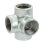 画像1: 水栓金具 カクダイ　617-352-20　四方継手 (1)