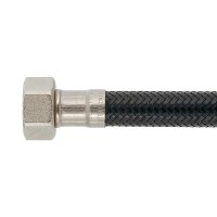 水栓金具 カクダイ　798-32-1340　ブレードフレキ マットブラック 400mm