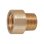 画像1: 水栓金具 カクダイ　611-25-1330　コア継手対応砲金ザルボ [□] (1)
