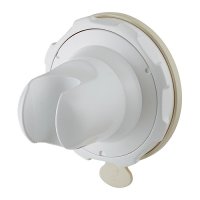 水栓金具 カクダイ　353-595　吸盤式角度調節シャワーフック ホワイト