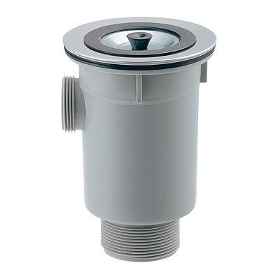 画像1: 水栓金具 カクダイ　453-126　輸入シンク用トラップ 人大・陶器シンク用