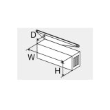 パーパス　HY-4569　ガス給湯器 部材 排気横出しカバー [◎]