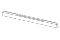 ビルトインコンロ 部材 パロマ　FLPD-30WST　固定フィラー 隙間30mm用