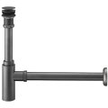 洗面所 三栄水栓　H7610-MD7-25　アフレナシボトルトラップ 洗面所用 マットネロ 受注生産品 [§]