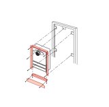 パロマ 【KAPHT-7】 (54093) 給湯器部材 扉内設置 給湯器 取替部材