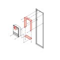 パロマ 【KAPHT-9】 (54099) 給湯器部材 扉内設置 給湯器 取替部材