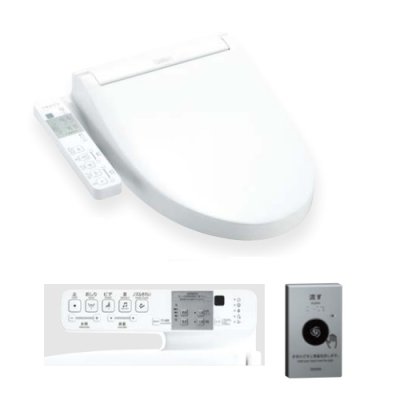 画像1: TOTO　TCF589AE　ウォシュレット 便座 温水洗浄便座 ウォシュレットP リモコン便器洗浄タイプ センサースイッチ 便ふたあり