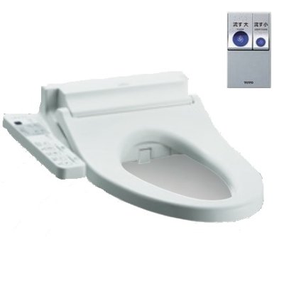 画像1: TOTO　TCF589AUY　ウォシュレット 便座 温水洗浄便座 ウォシュレットP リモコン便器洗浄タイプ エコリモコン 便ふたなし 受注生産品[§]